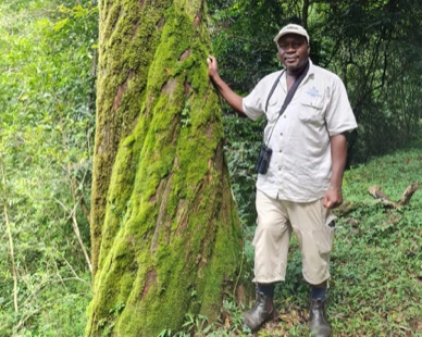 Samson Mulaudzi, local birdwatching guide.